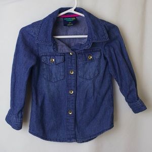 OshKosh B'gosh Denim Button Shirt - 2T